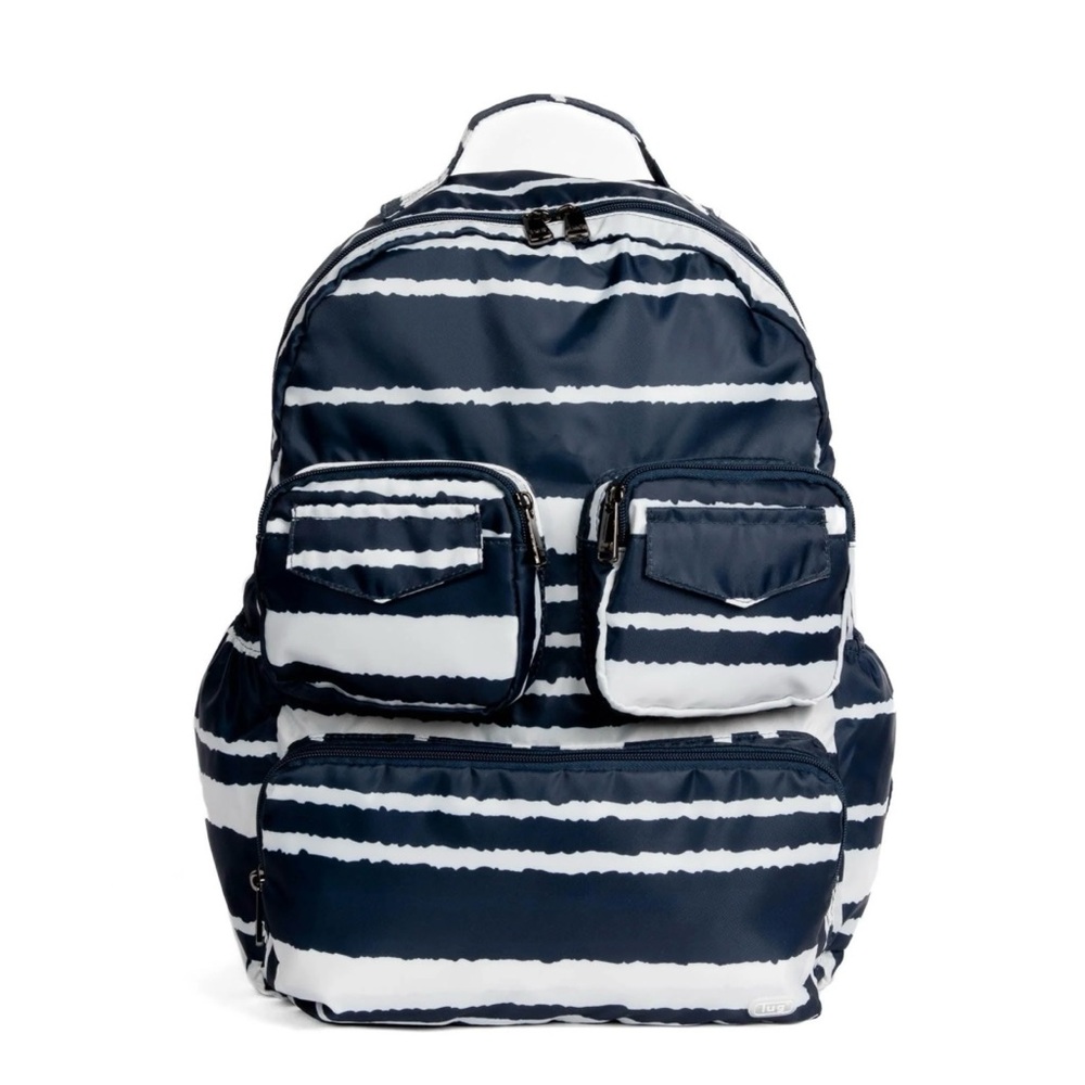 LUG- Puddle Jumper SE Packable BNWOT Striped Backpack - Durable Fabric